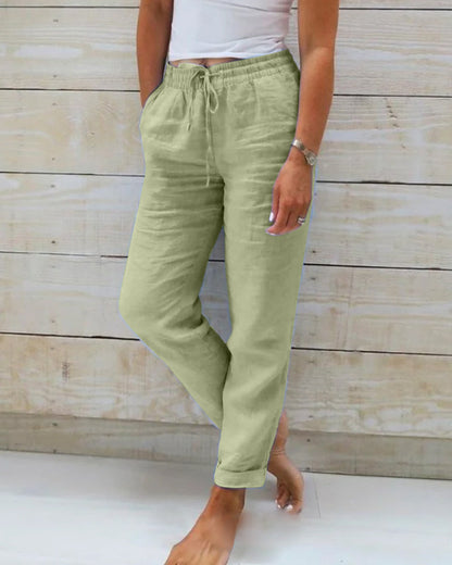 RACHEL | COMFORTABLE DRAWSTRING TROUSERS
