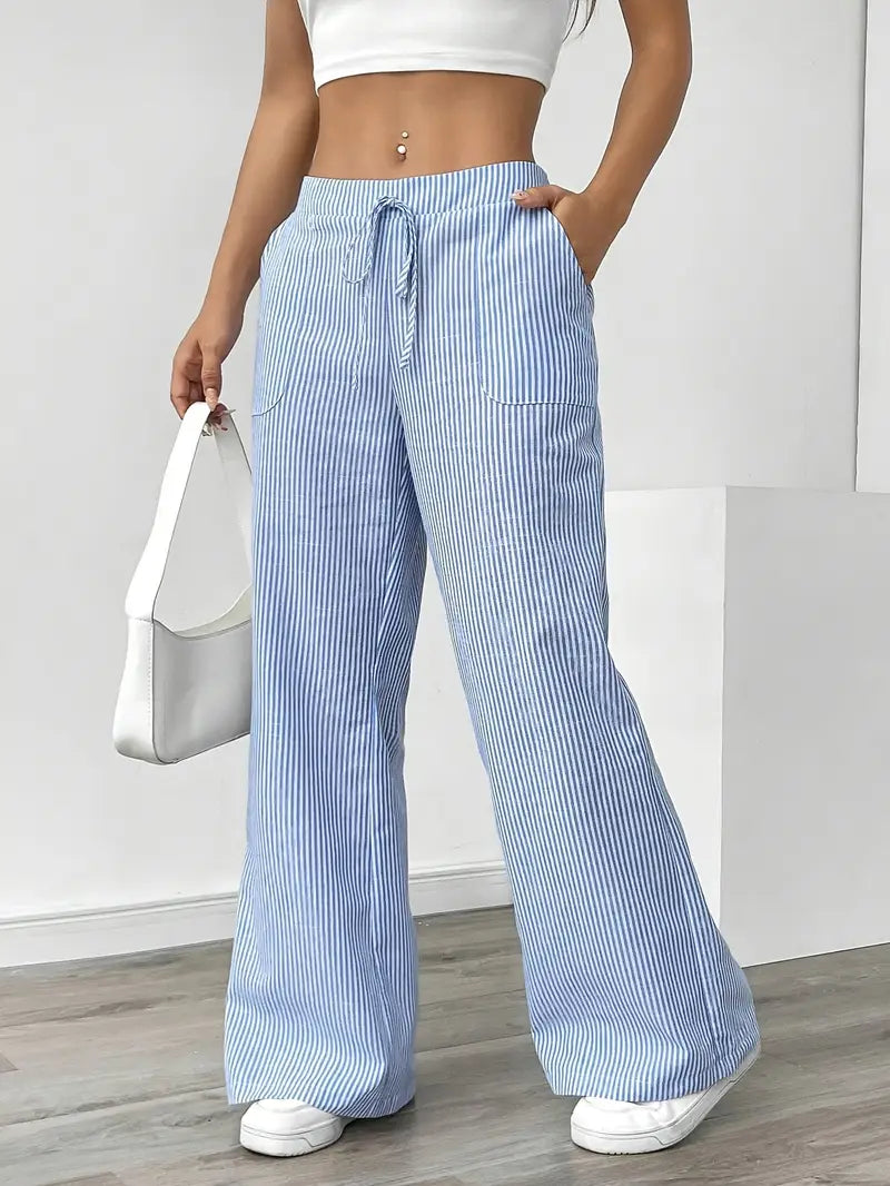 KARINA | STYLISH STRIPED TROUSERS