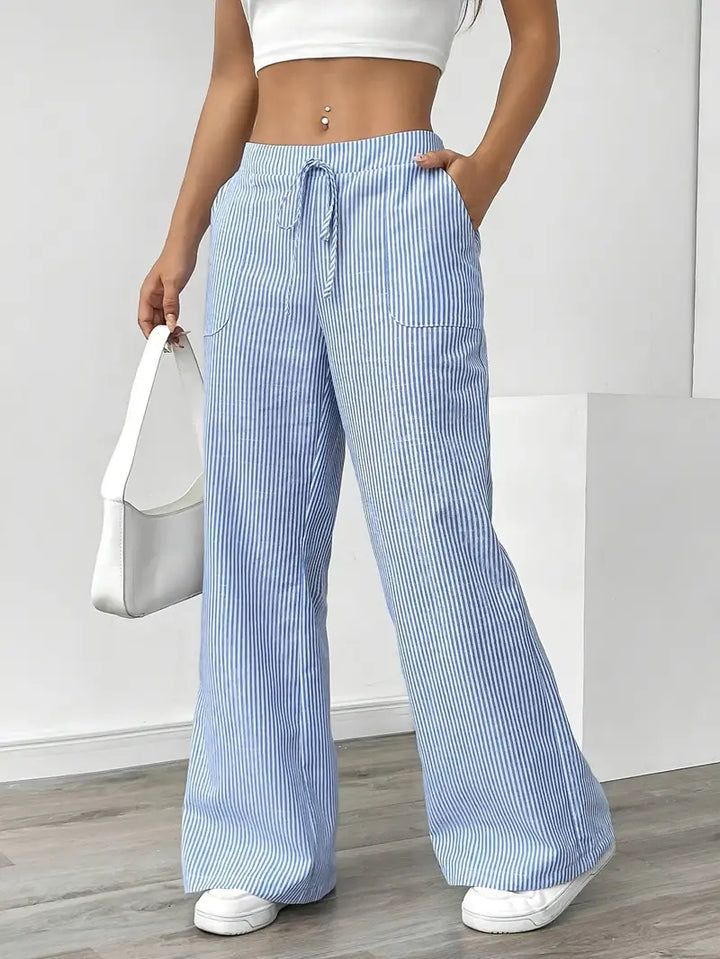 KARINA | STYLISH STRIPED TROUSERS