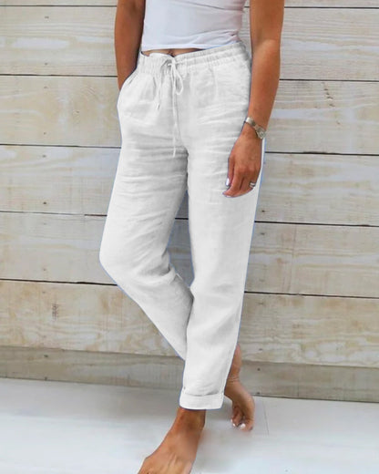 RACHEL | COMFORTABLE DRAWSTRING TROUSERS