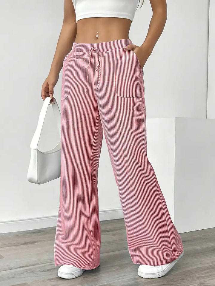 KARINA | STYLISH STRIPED TROUSERS