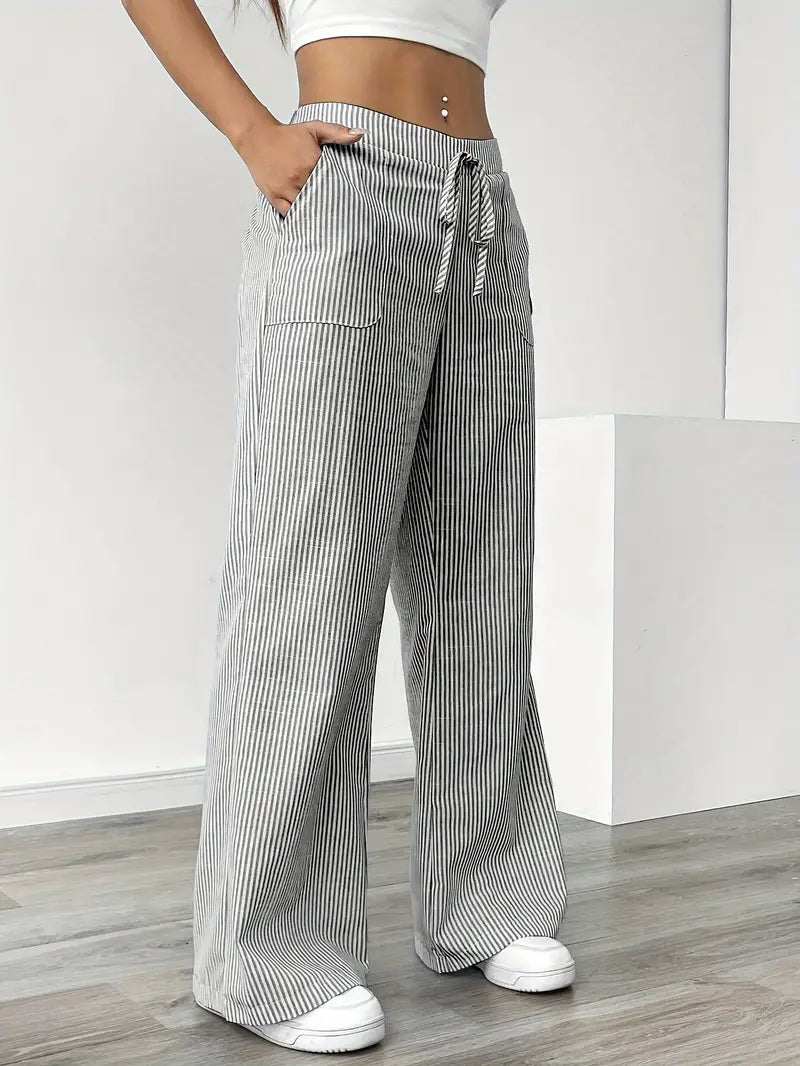 KARINA | STYLISH STRIPED TROUSERS