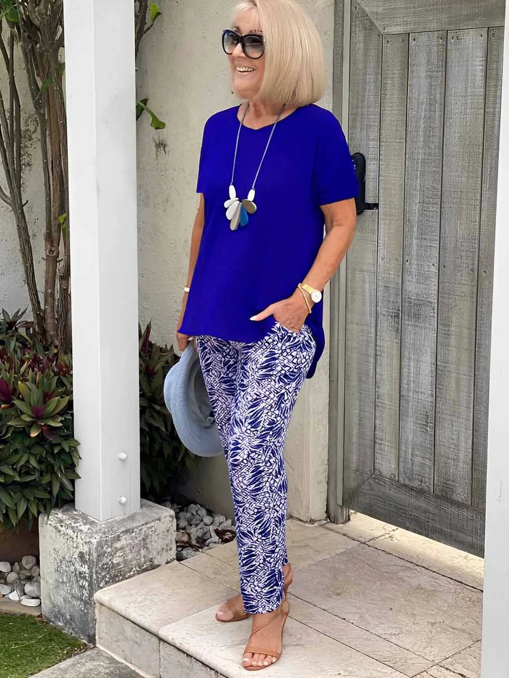 Karis | Stylish Printed Pants and Top Set