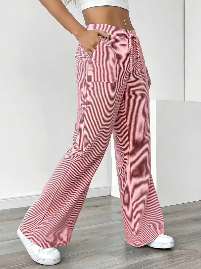 KARINA | STYLISH STRIPED TROUSERS