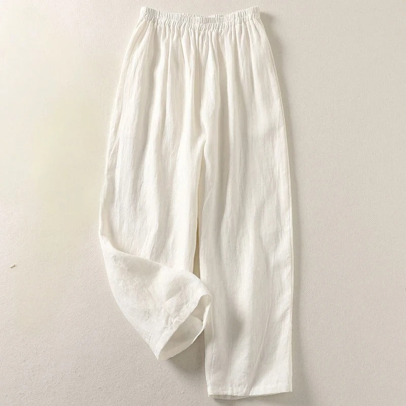 ALISA | COMFORTABLE LINEN TROUSERS