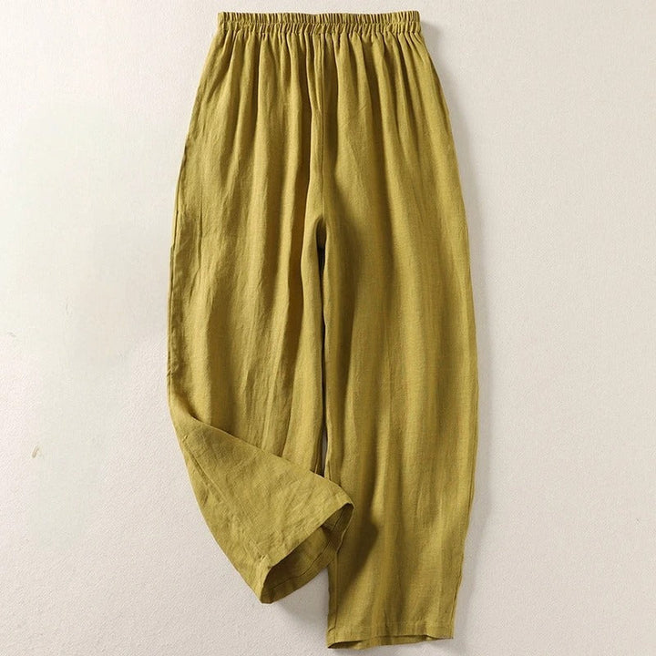 ALISA | COMFORTABLE LINEN TROUSERS
