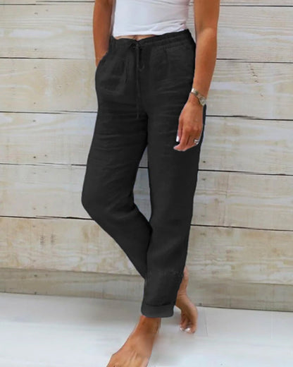 RACHEL | COMFORTABLE DRAWSTRING TROUSERS