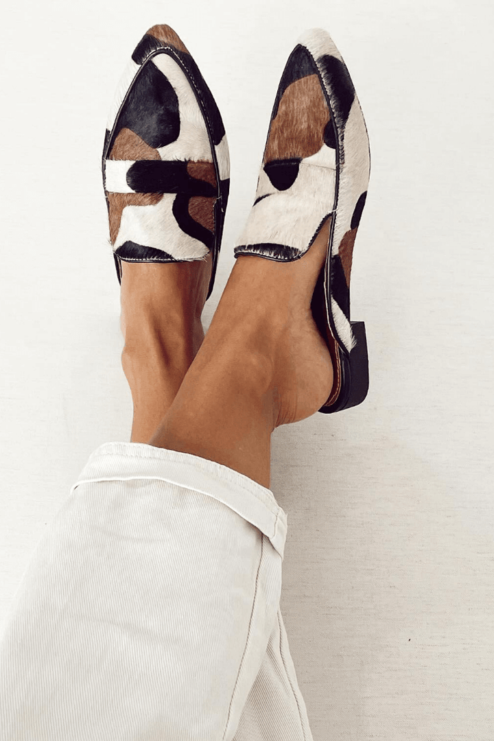 Vivien | Animal Print Loafers
