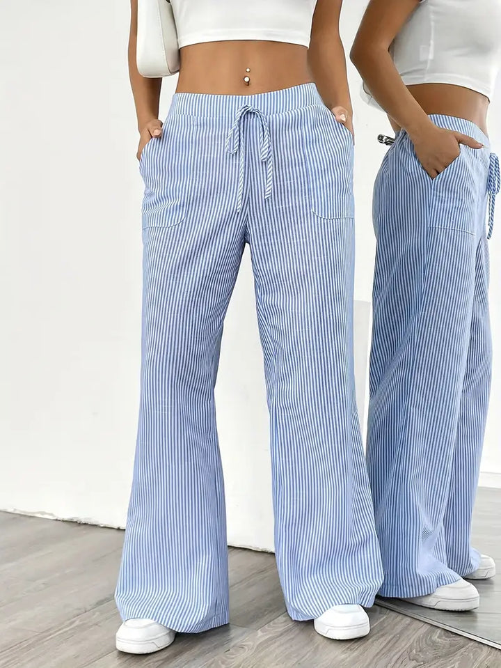 KARINA | STYLISH STRIPED TROUSERS
