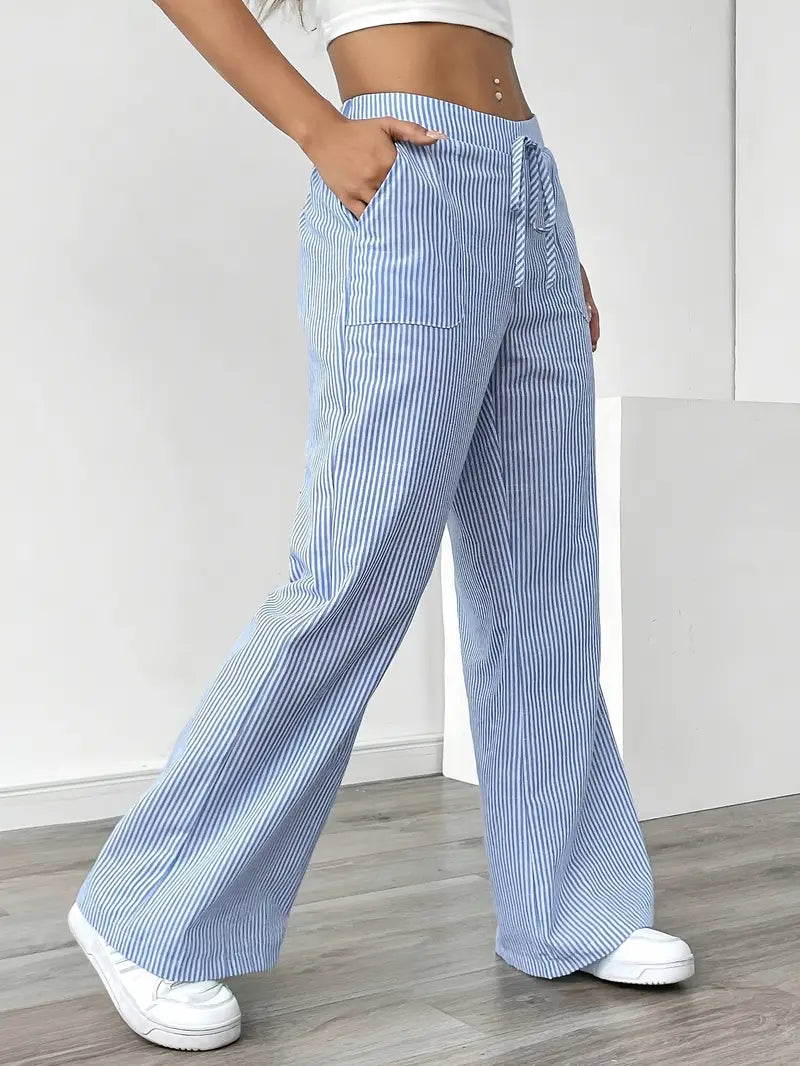KARINA | STYLISH STRIPED TROUSERS