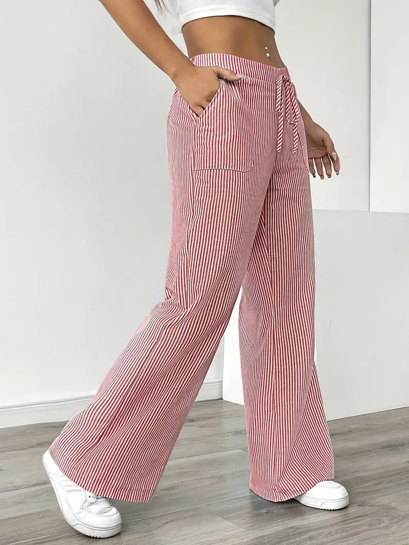 KARINA | STYLISH STRIPED TROUSERS