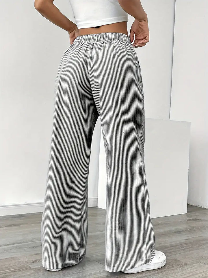 KARINA | STYLISH STRIPED TROUSERS