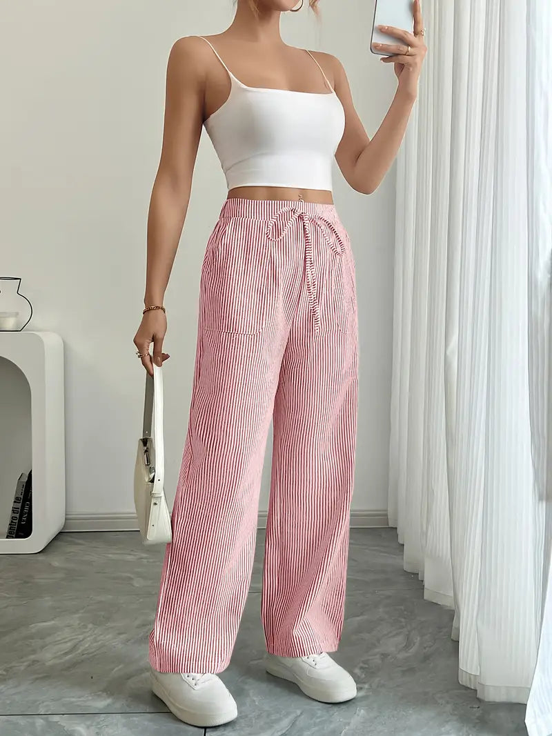 KARINA | STYLISH STRIPED TROUSERS