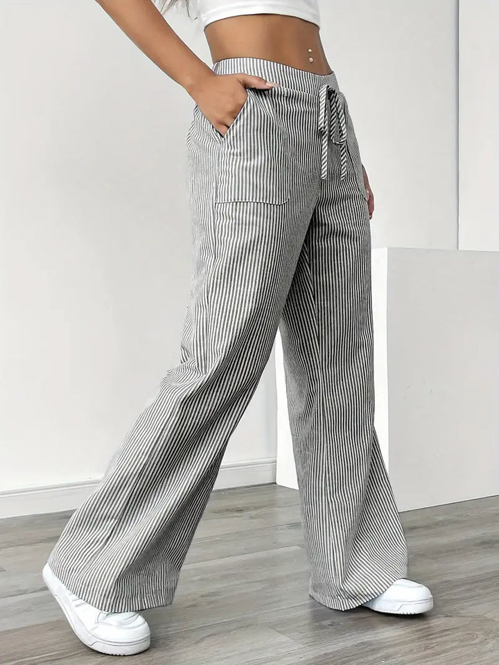 KARINA | STYLISH STRIPED TROUSERS