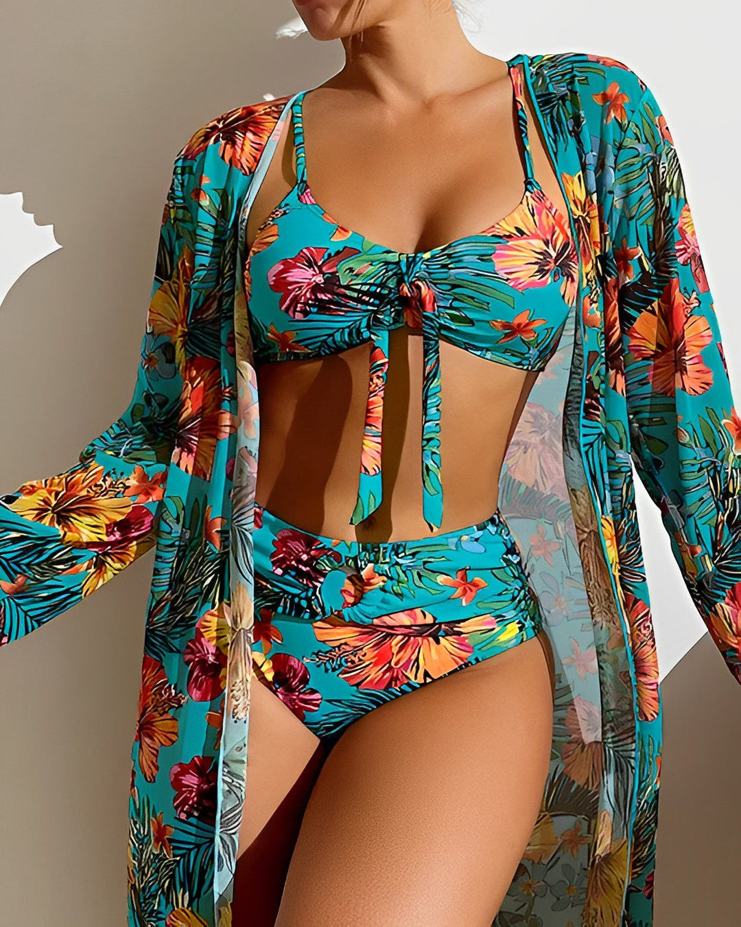 Marina™ | Luxury Bikini and Pareo Set