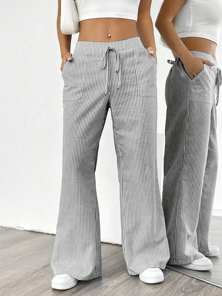 KARINA | STYLISH STRIPED TROUSERS