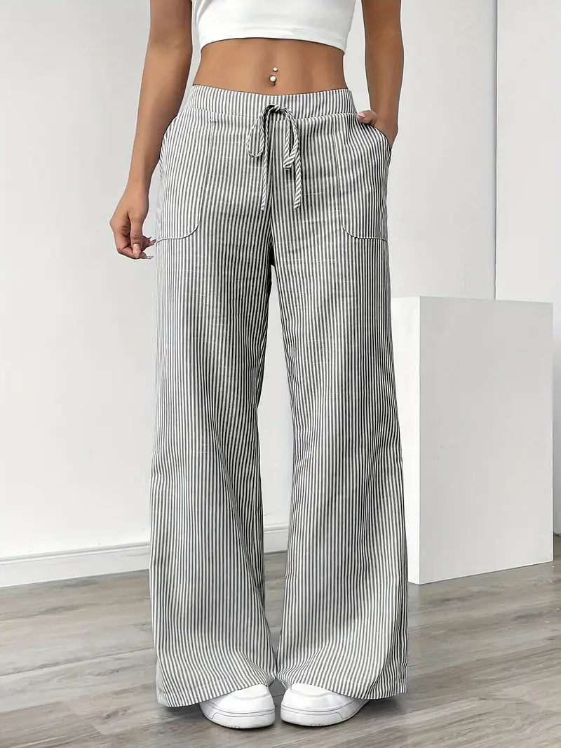 KARINA | STYLISH STRIPED TROUSERS