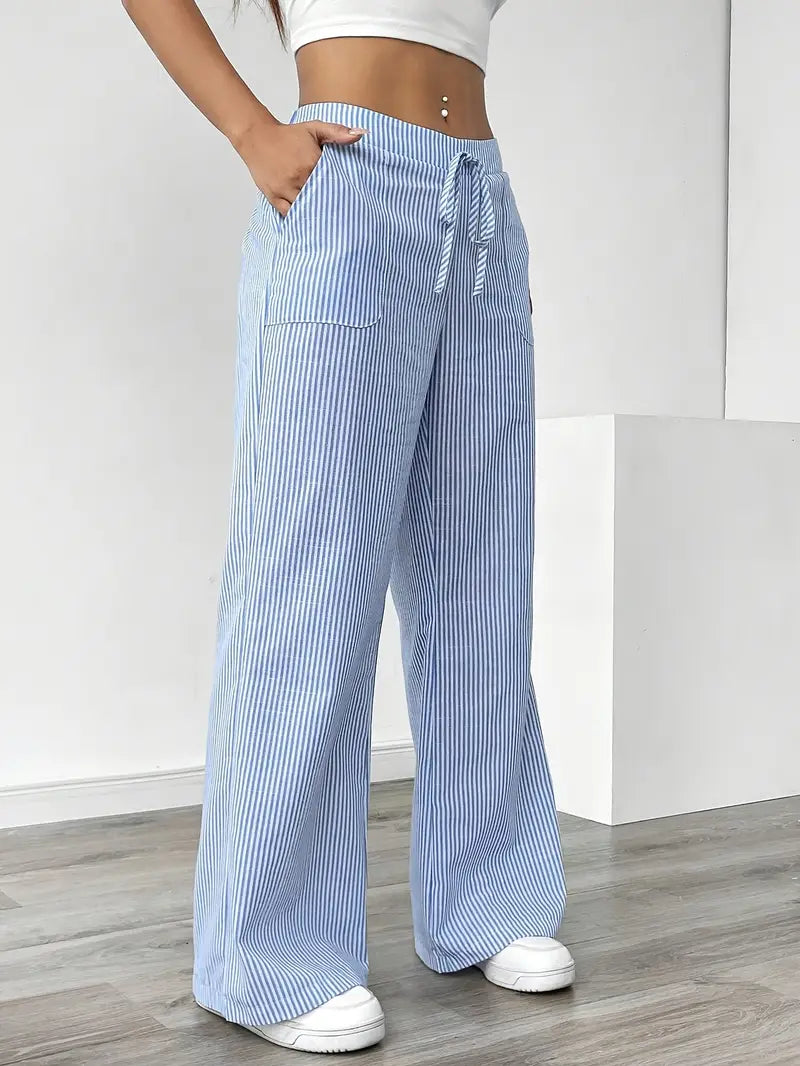 KARINA | STYLISH STRIPED TROUSERS