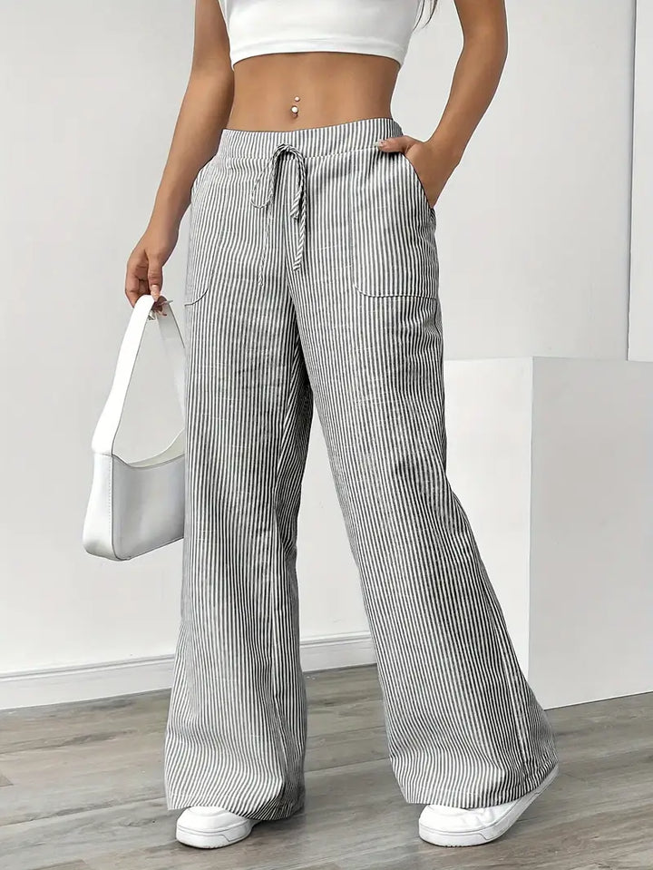 KARINA | STYLISH STRIPED TROUSERS