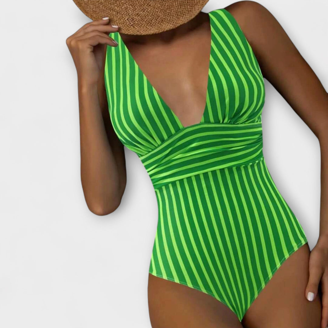 Aurora™ | Striped One-Piece Swimsuit