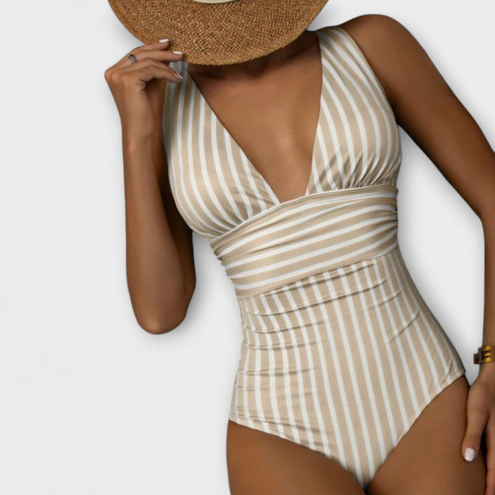 Aurora™ | Striped One-Piece Swimsuit