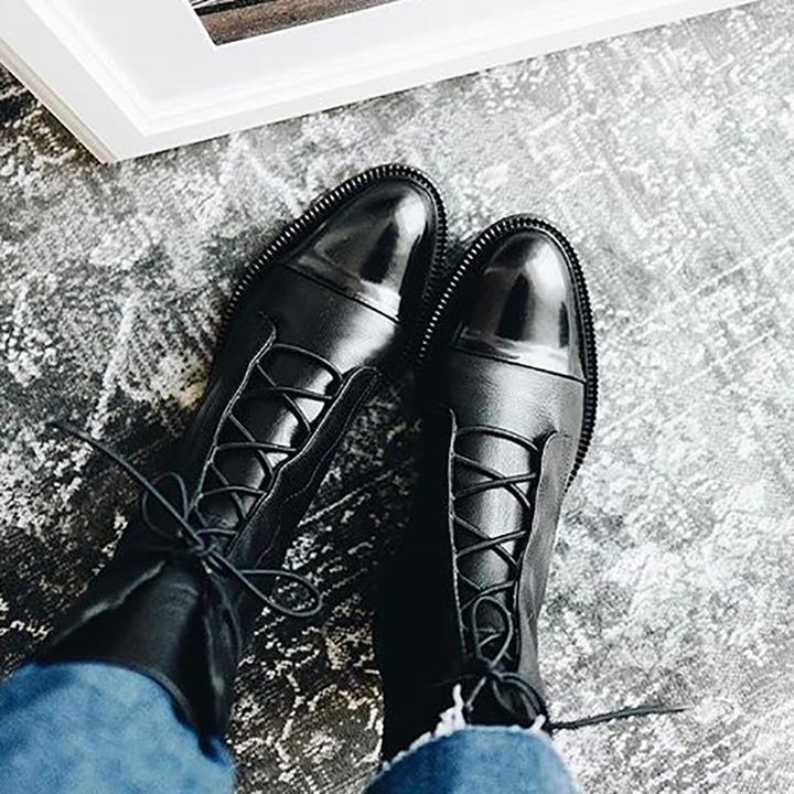 Orthopaedic Leather Boots