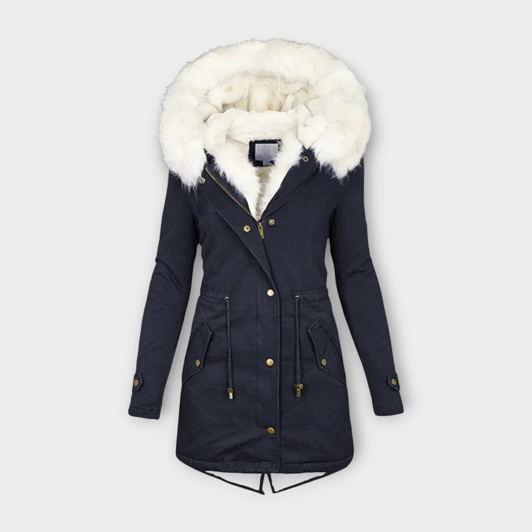 Ivara - Insulated Waterproof Winter Coat with Fur Lining
