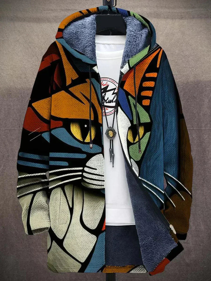Jindalee | Luxury cardigan inspired by art