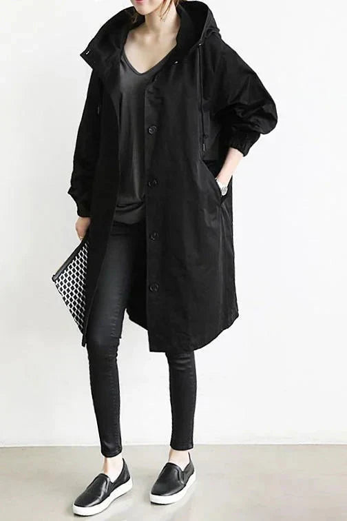 Dorothee - Elegant Water-Repellent Trench Coat