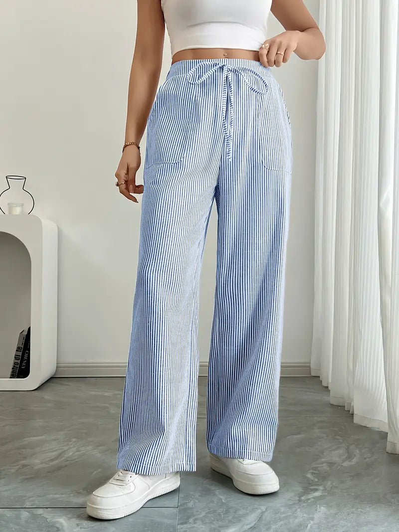 KARINA | STYLISH STRIPED TROUSERS