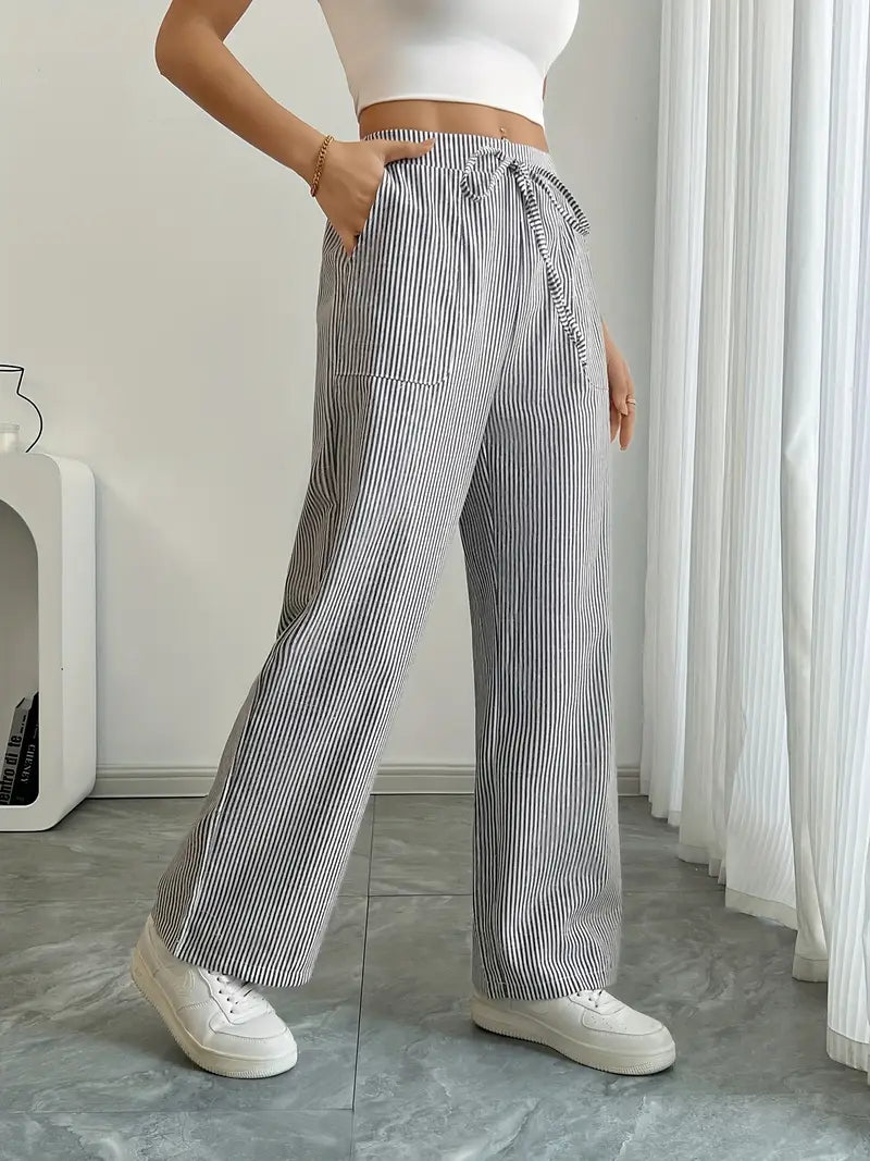 KARINA | STYLISH STRIPED TROUSERS