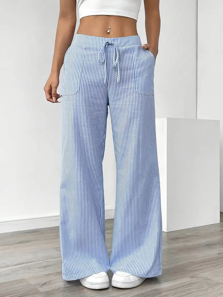 KARINA | STYLISH STRIPED TROUSERS