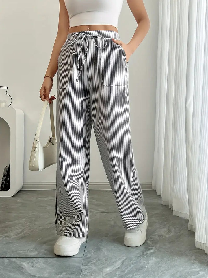 KARINA | STYLISH STRIPED TROUSERS