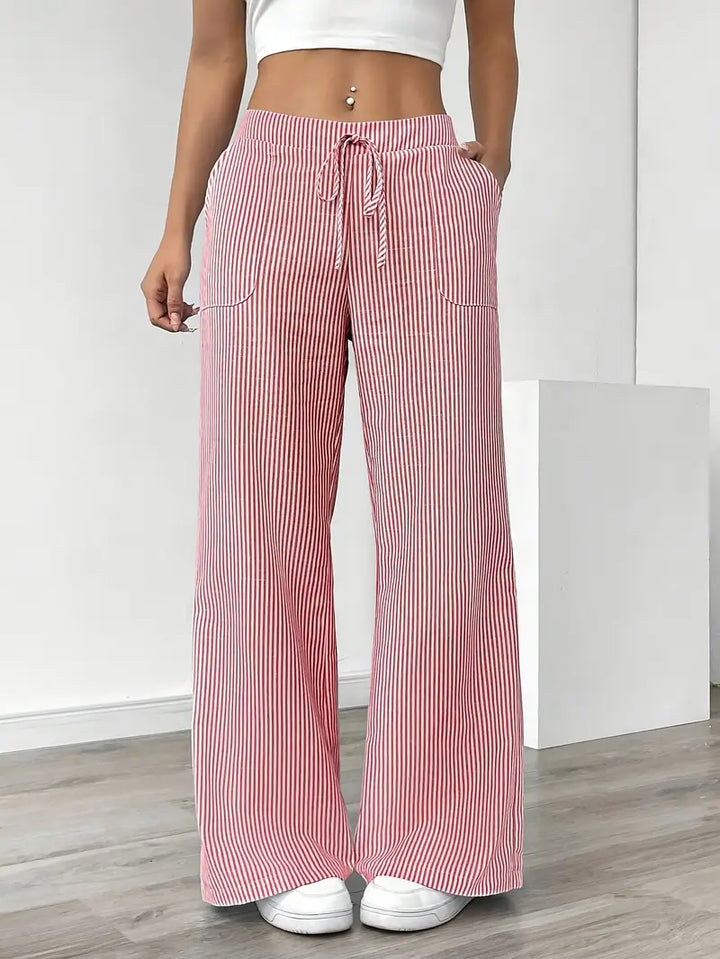 KARINA | STYLISH STRIPED TROUSERS