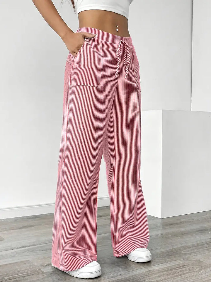 KARINA | STYLISH STRIPED TROUSERS